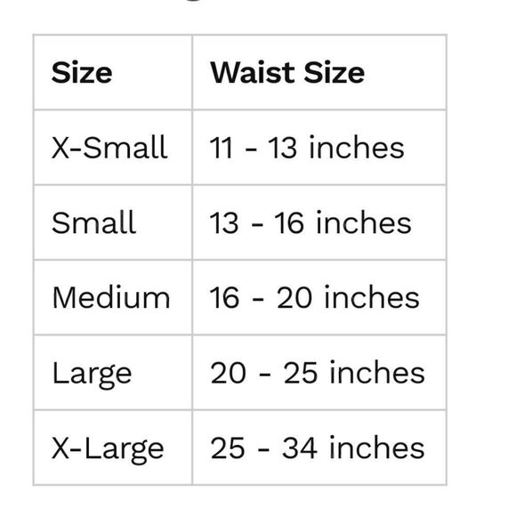 PET PARENTS BLACK BELLY BAND MALE DOG WRAP DIAPER SIZE LARGE - Picture 8 of 9